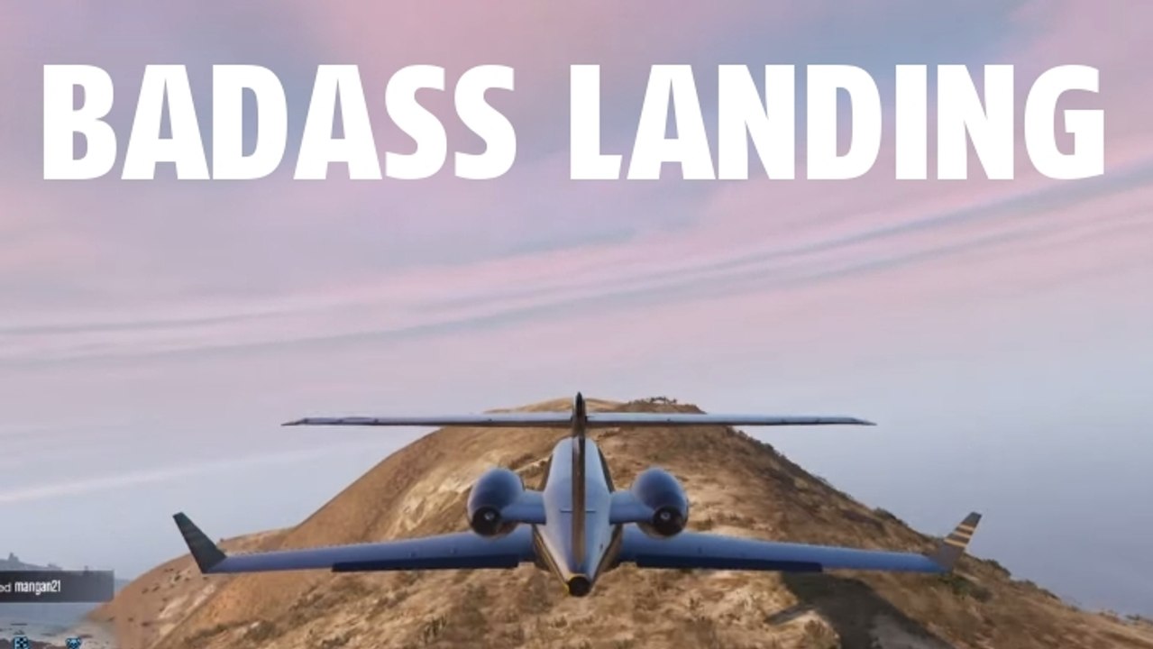 GTA 5 : un atterrissage digne des films d'actions les plus épiques