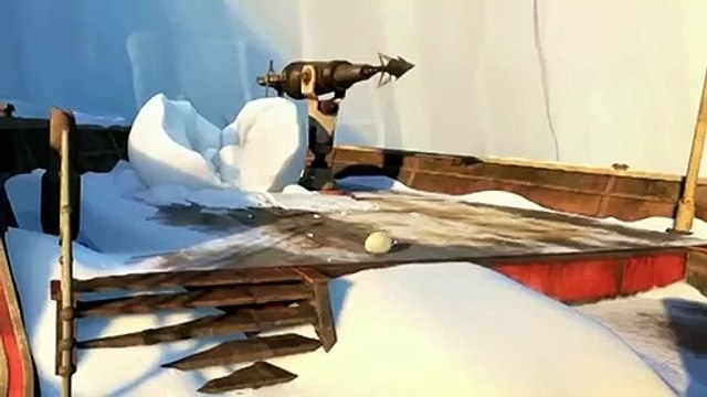 Penguins of Madagascar - 'Antarctica' Sahnesi