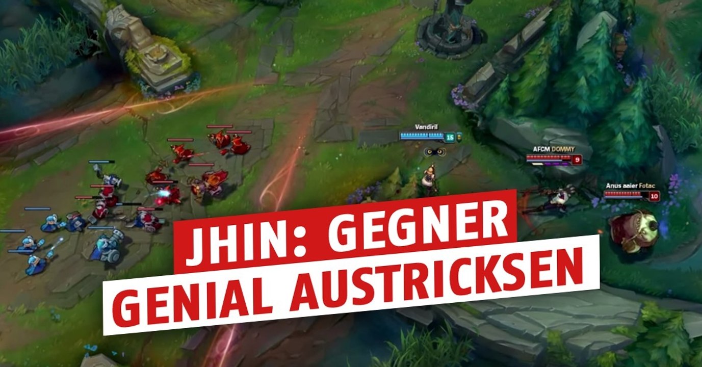 League of Legends: So wechselt ihr den Schusswinkel von Jhins Ulti