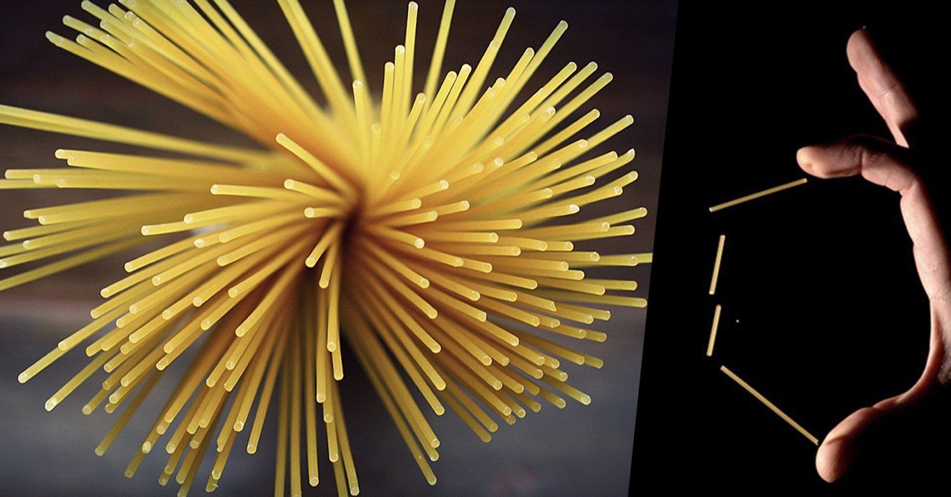 Comment casser un spaghetti en seulement deux morceaux ? Les chercheurs ont trouvé la solution
