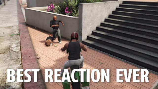 GTA 5 : voici la réaction de PNJ la plus épique jamais vue dans le jeu