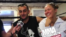 Der Coach von Ronda Rousey glaubt, einen UFC-Star mit Leichtigkeit besiegen zu können