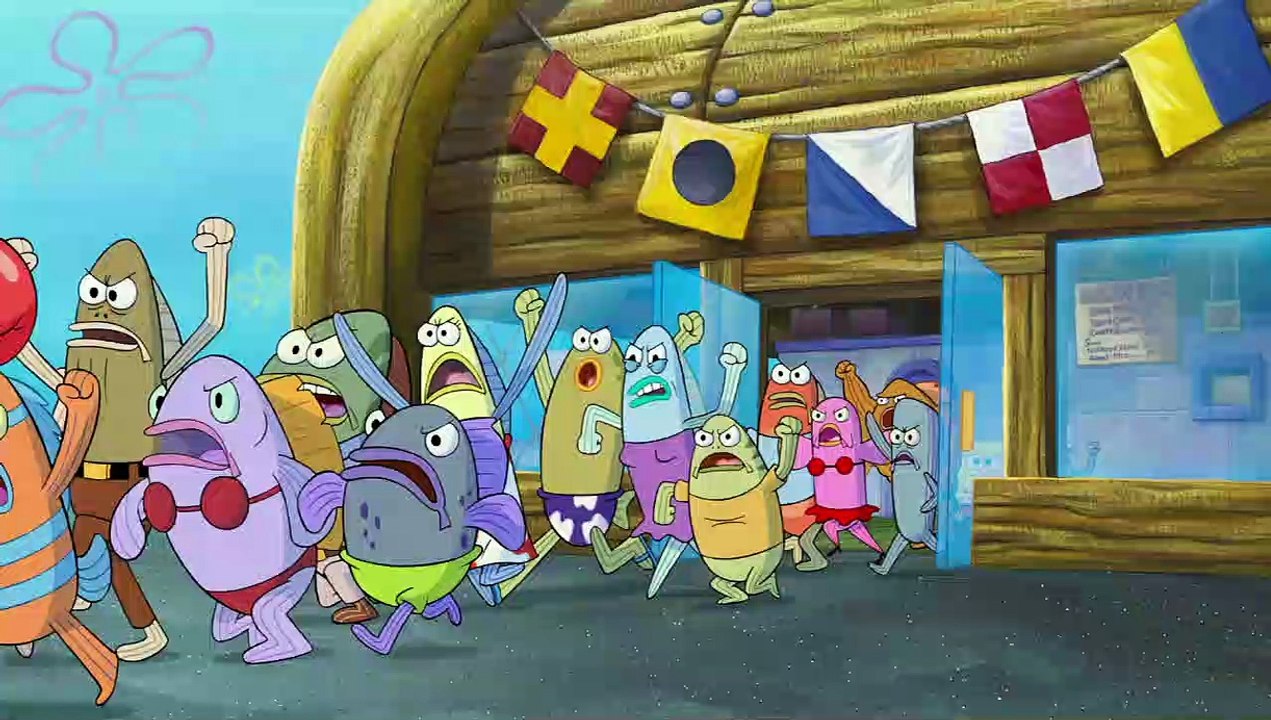 Sünger Bob Kare Pantolon - Türkçe Altyazılı Fra...