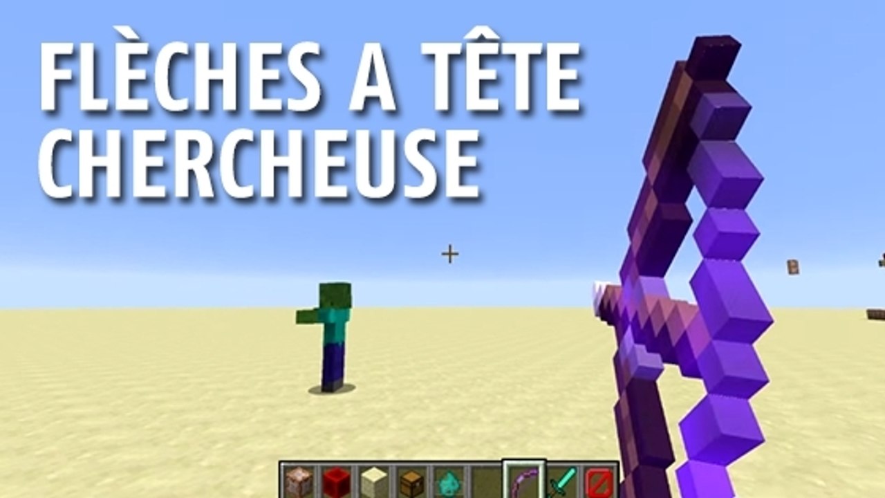 Minecraft : voici comment créer un arc à visée automatique - Vidéo ...