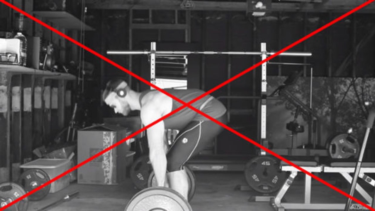 Deadlifts: Die Fehler, die man beim Training nicht machen sollte