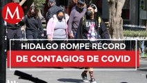 Registra Hidalgo 788 nuevos casos de covid y 16 fallecimientos