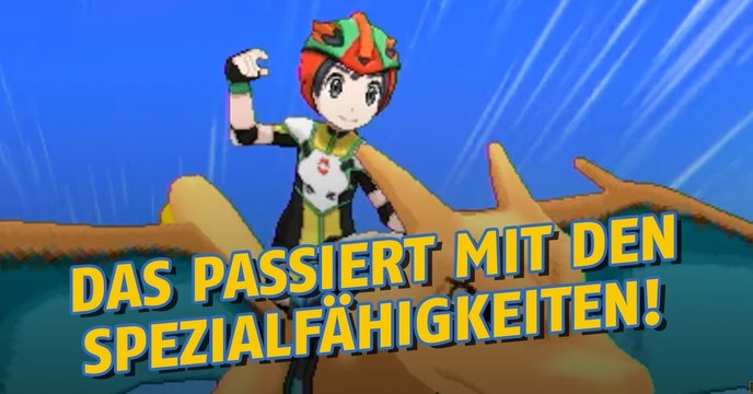 Pokémon Sonne und Mond: Pokémon-Reiten ersetzt Spezialfähigkeiten