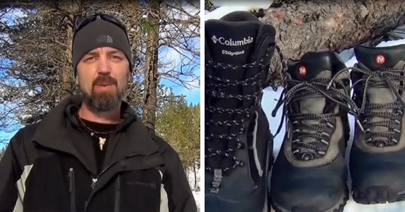 Dieser Mann hat eine geniale Idee, wie eure Füße im Winter immer warm bleiben!