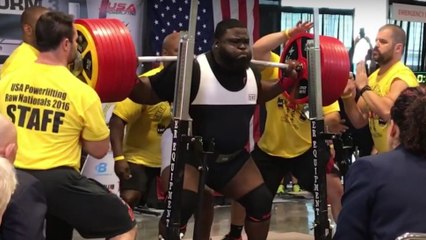 Ray Williams bricht den Weltrekord im Squat!