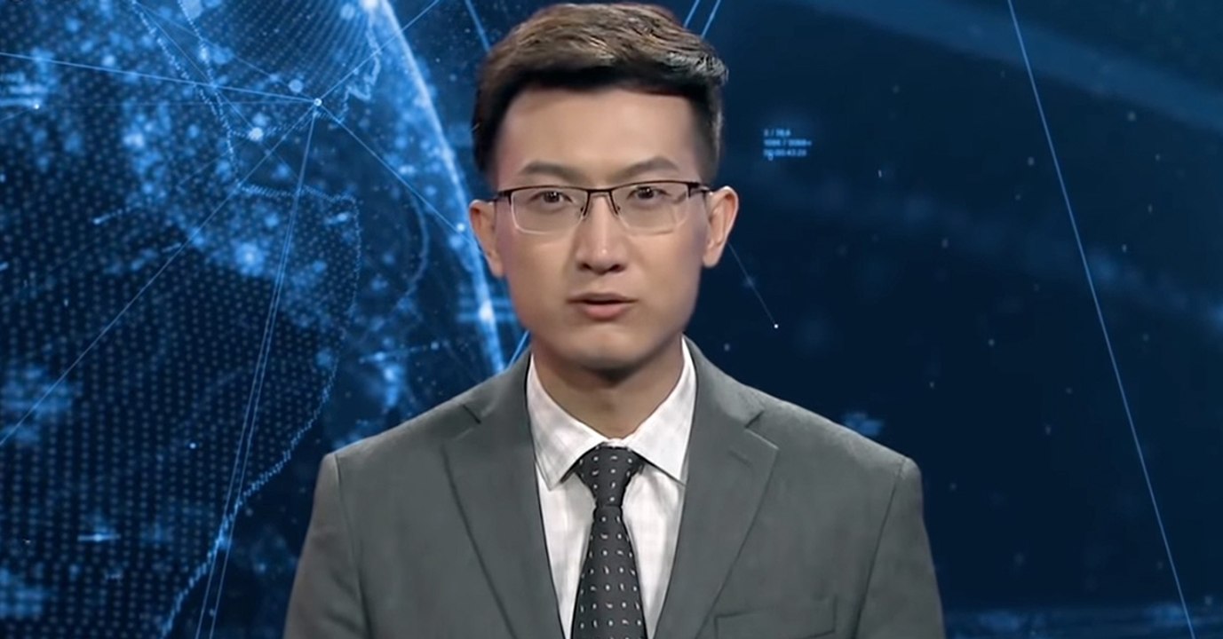 Pour la toute première fois, une intelligence artificielle a présenté le JT en Chine