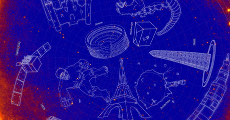 Godzilla, Einstein, Hulk, la Tour Eiffel... La NASA invente 21 nouvelles constellations