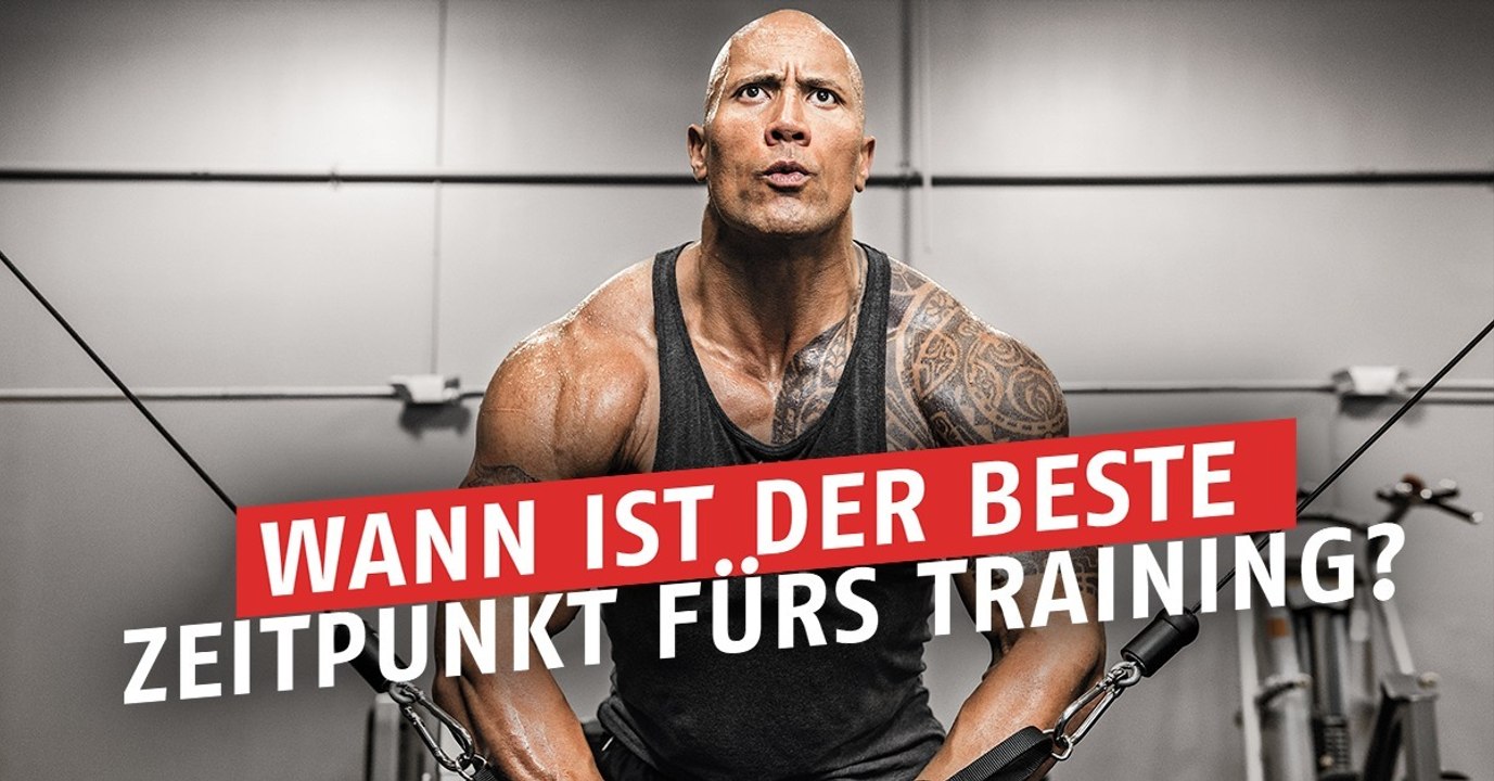 Wann am Tag ist die beste Zeit zum Trainieren?