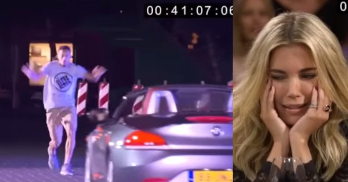 Wetten dass...? in den Niederlanden: Spektakulärer Stunt