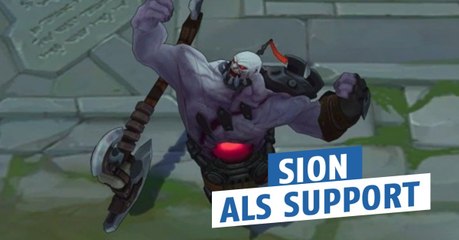 League of Legends: Sion trollt als Support schlechter als man denkt