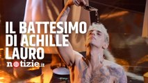 Sanremo 2022, perché Achille Lauro si è battezzato sul palco dell’Ariston? Svelato il significato