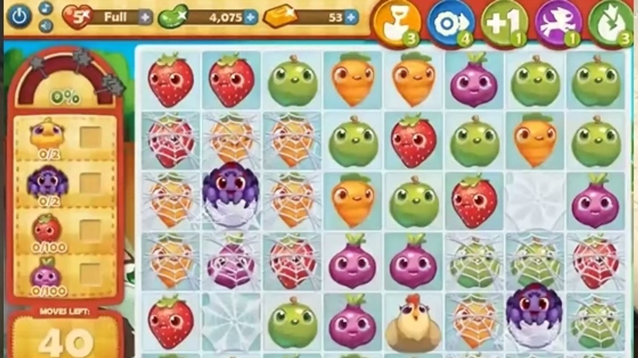 Farm Heroes Saga niveau 345 : solution et astuces pour passer le level