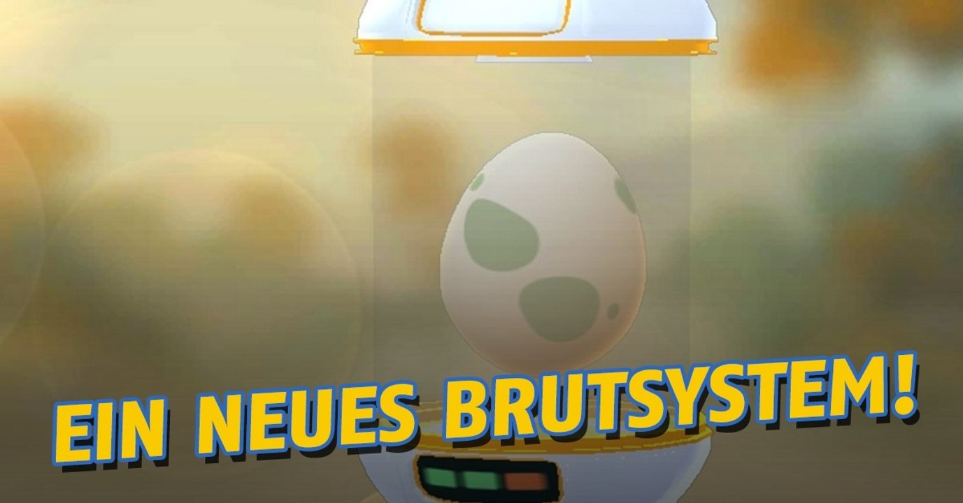 Pokémon GO Update: Eier-Brüten wird präziser!