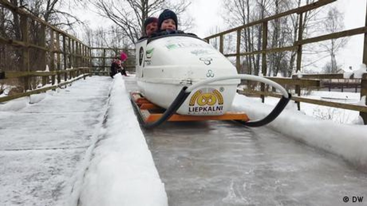 Lettland: Bobfahren wie die Weltmeister