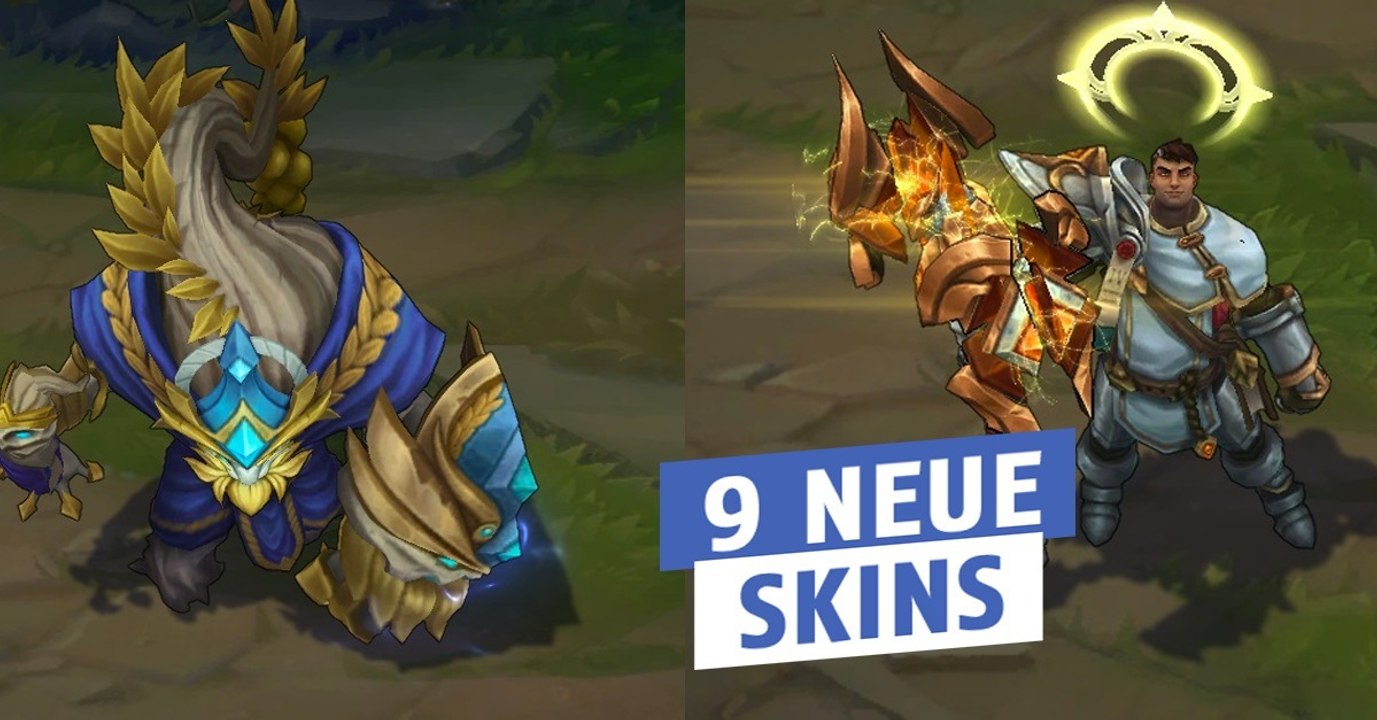 League of Legends: Eine Fülle an neuen Skins im PBE