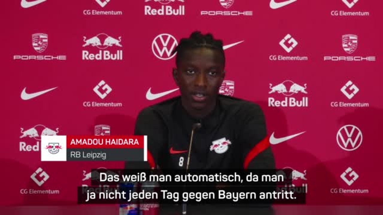 Haidara: “Wissen, war wir gegen Bayern tun müssen”