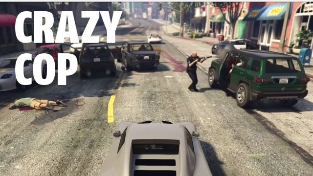 GTA 5 : quand un policier devient complètement fou