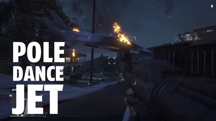 GTA 5 : à Los Santos, les jets font de la pole dance