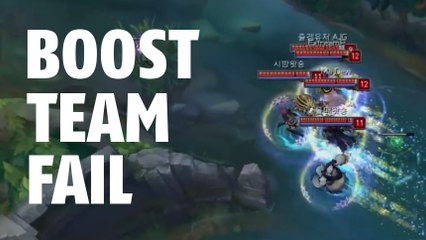 League of Legends : un boost de vitesse collectif se transforme en fail magistral