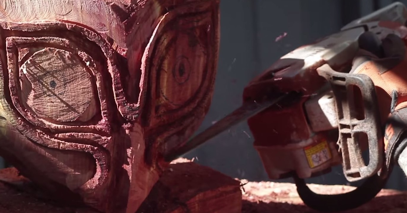 The Legend of Zelda : elle recrée parfaitement le Masque de Majora avec une tronçonneuse !