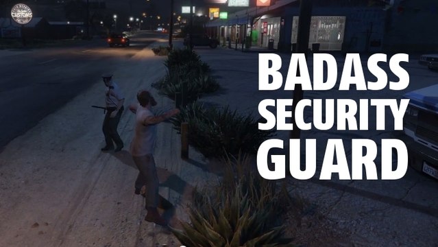 GTA 5 : le vigile le plus badass de Los Santos
