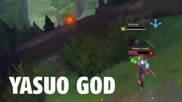 League of Legends : Voyboy humilie son adversaire avec Yasuo