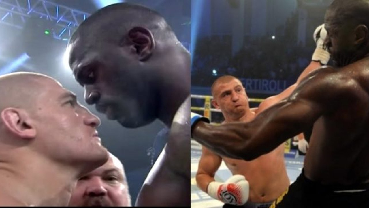 Catalin Morosanu ist ein kleiner Kickboxer im Schwergewicht, doch seine Kraft ist enorm!