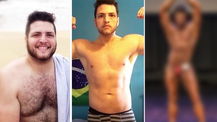 Dieser Franzose hat einen beeindruckenden körperlichen Wandel vollbracht!
