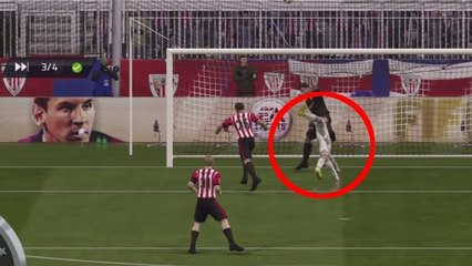 FIFA 15 : quand un joueur s'enflamme un peu trop vite