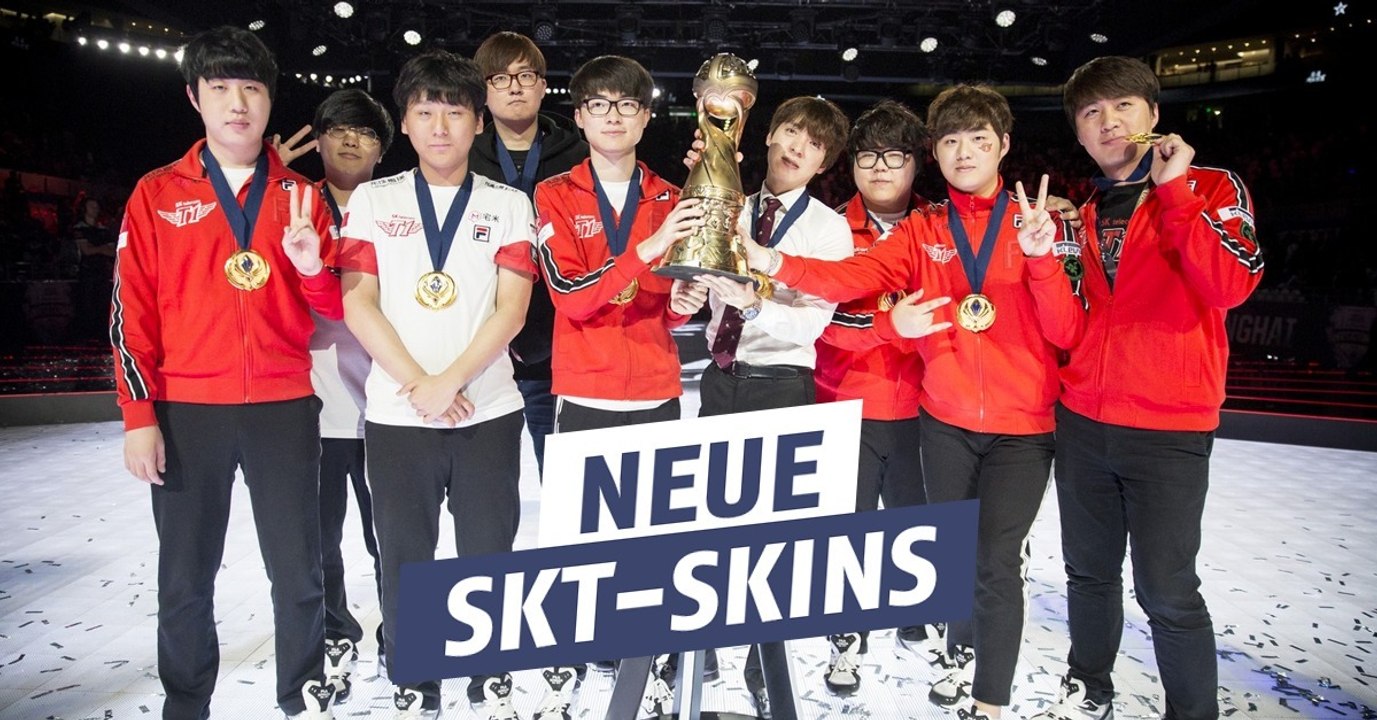 League of Legends: Welche Champions bekommen dieses Jahr SKT-Skins?