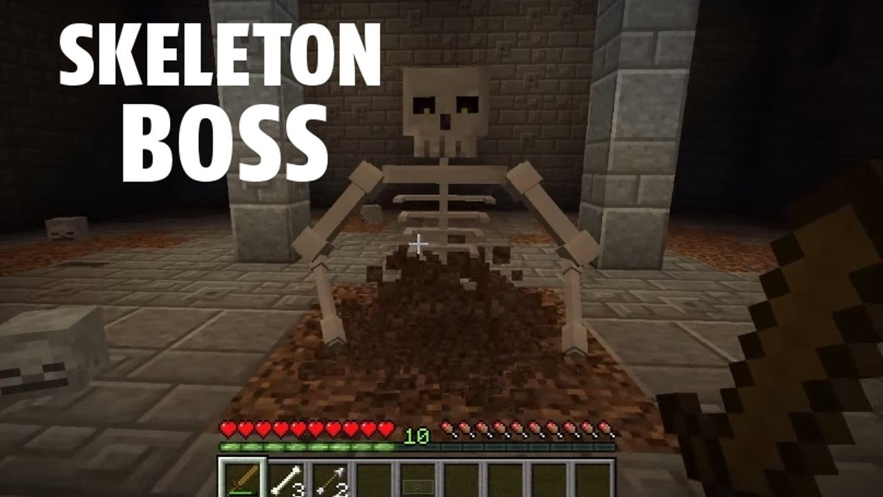 Minecraft : un joueur a créé un nouveau boss