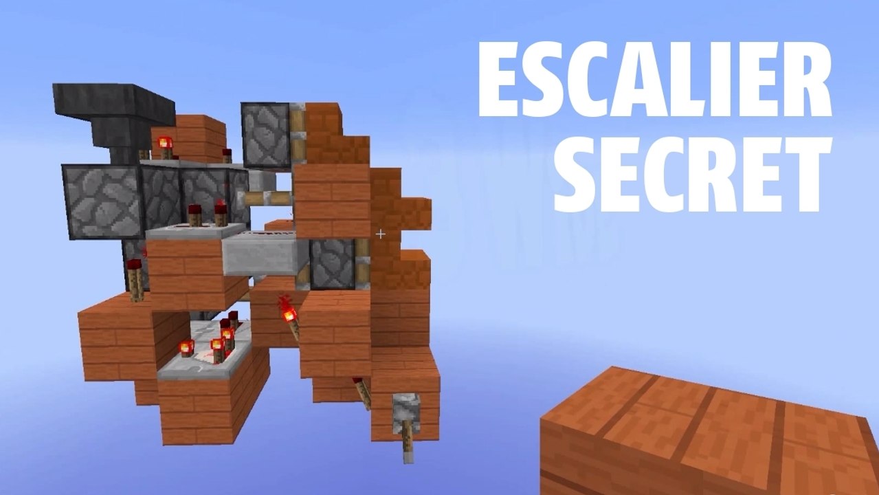 Minecraft : ce mécanisme compact déploie un esc...