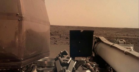 Bien arrivée sur Mars, la sonde InSight envoie ses premières images