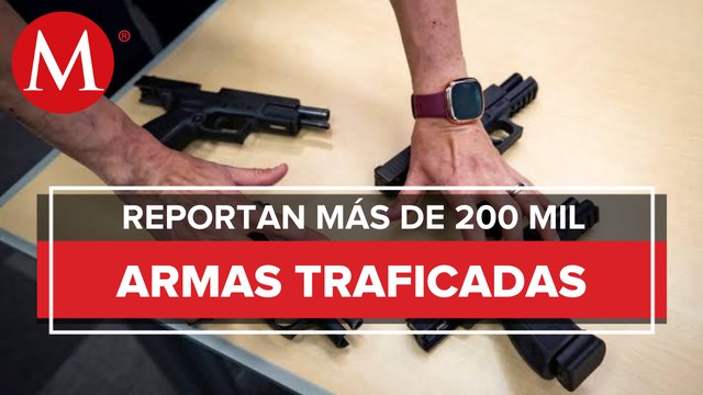 En 10 años, 250 mil armas ilegales llegaron a México desde Massachusetts