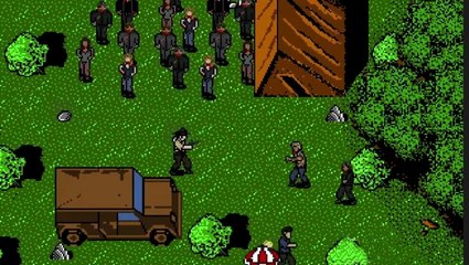 Quand la série The Walking Dead se transforme en jeu vidéo 8 bits
