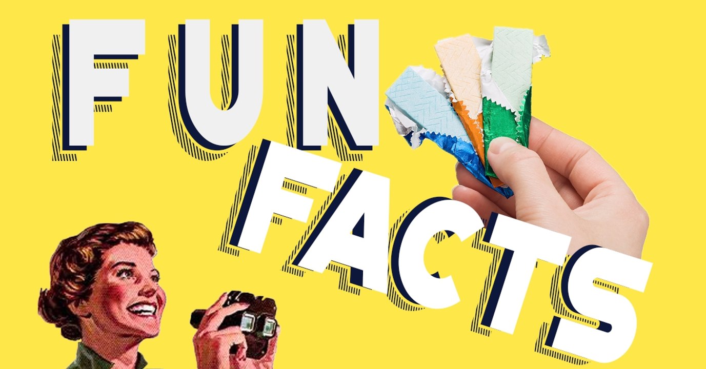 Fun facts : 5 choses insolites que vous ignorez peut-être sur le chewing-gum