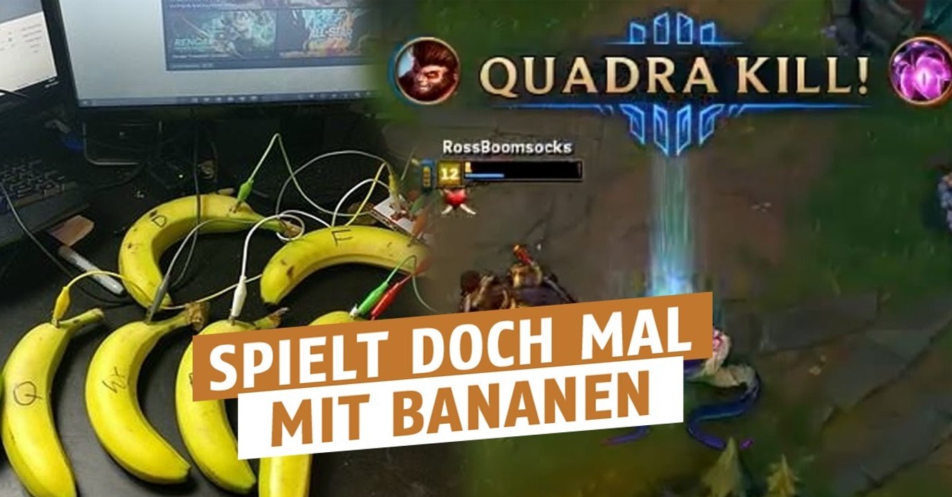 League of Legends: Er spielt Wukong mit Bananen und macht alles kaputt!