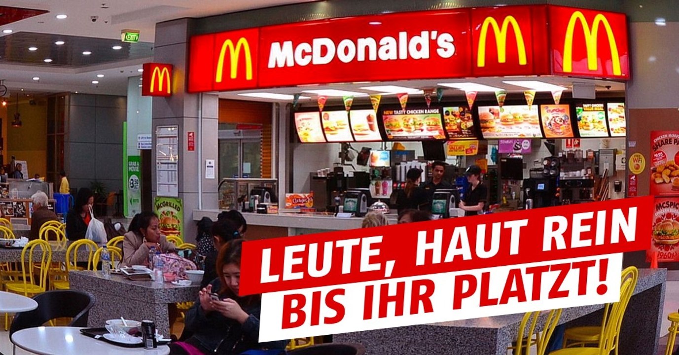 Bei McDonald's gibt es bald ein Produkt als All-You-Can-Eat