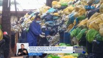 Tambak ng basura sa Quezon Medical Center, inaasahang mahahakot na ngayong linggo | Saksi