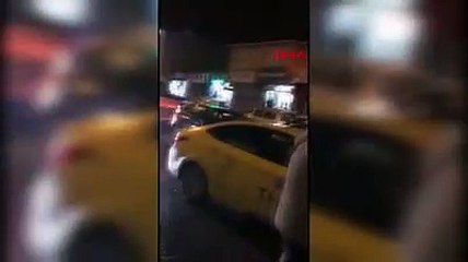 Yolcu indiren taksiciden para isteyince tartışma çıktı