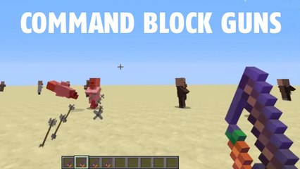Minecraft : obtenir de puissantes armes avec une ligne de commande