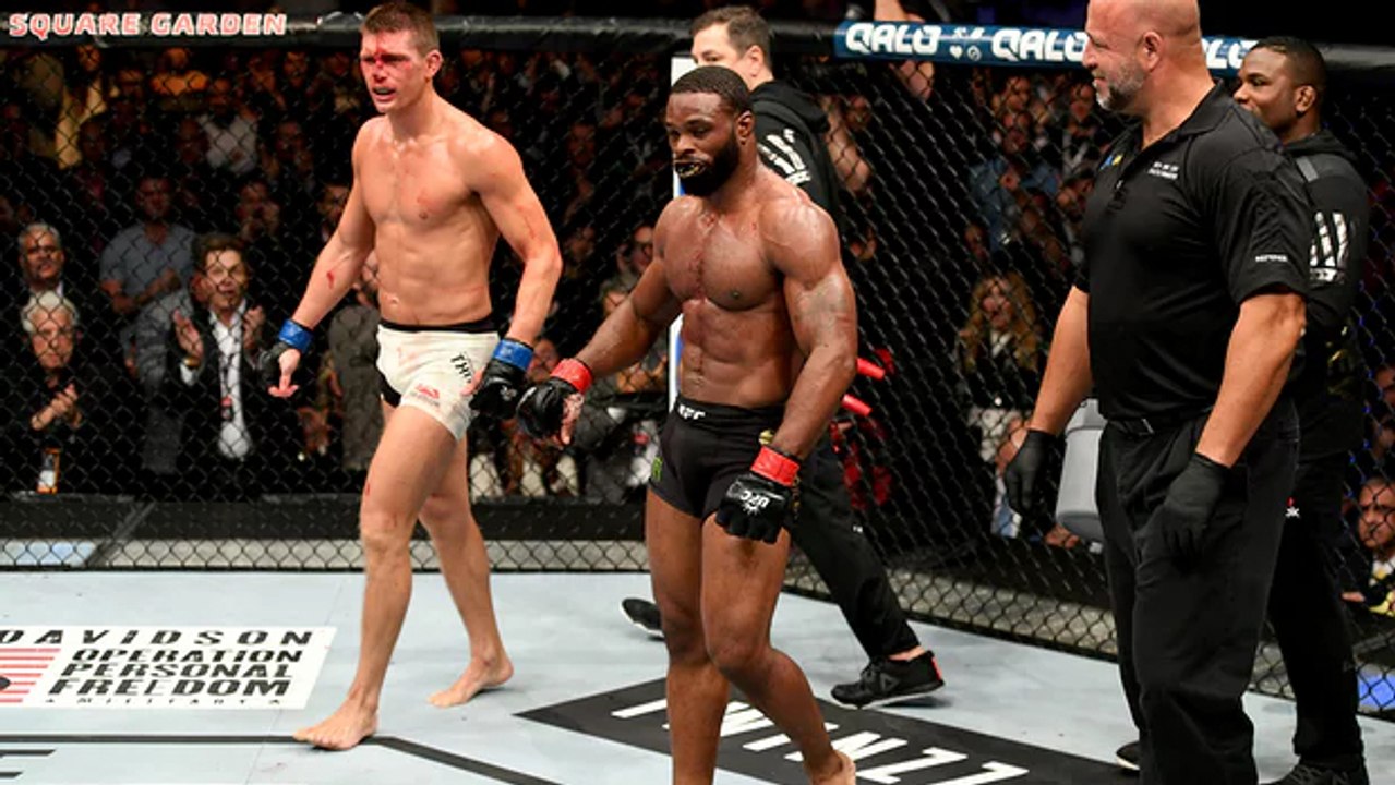 Tyron Woodley und Stephen Thompson liefern sich einen blutigen Kampf um den Gürtel im Weltergewicht