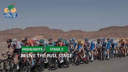 Relive the full stage - Stage 2 - #SaudiTour 2022