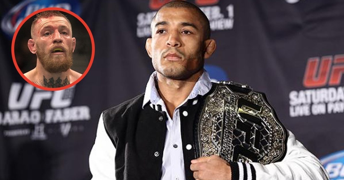 José aldo bekommt seinen gürtel zurück und beleidigt conor mcgregor