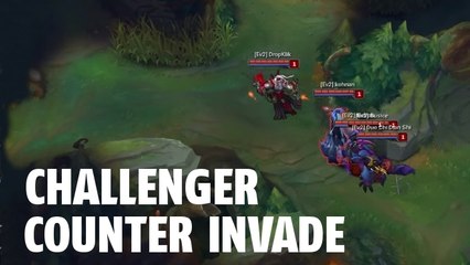 League of Legends : quand des Challengers font un counter invade