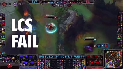 League of Legends : l'action la plus ridicule des LCS EU lors du match CW vs Elements